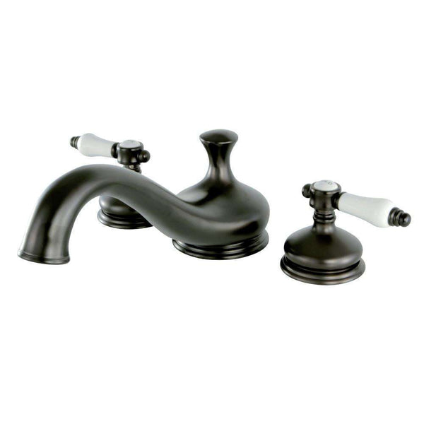 Kingston Brass KS3335BPL Roman Tub Filler with Lever