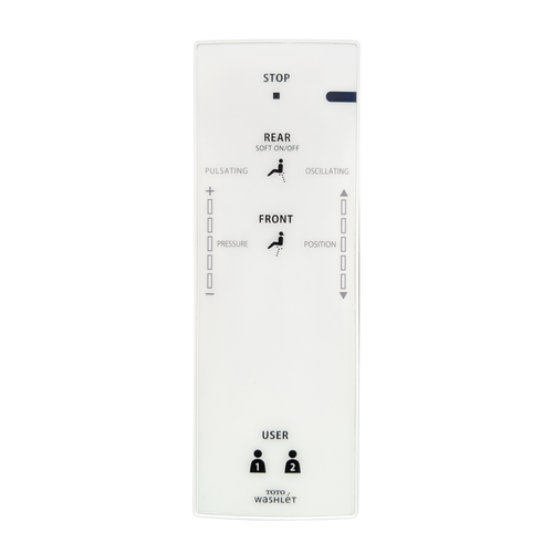 TOTO WASHLET Remote Control with Mounting Bracket THU9852