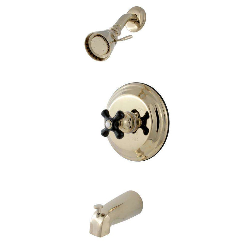 Kingston Brass KB3632PKX Duchess Tub and Shower Faucet