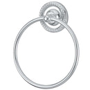 Kingston Brass BA914C Laurel 6" Towel Ring, Polished Chrome