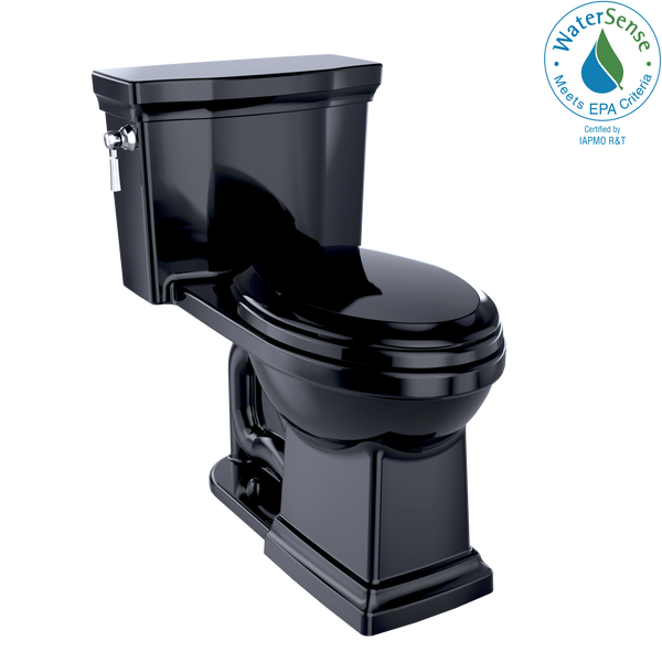 TOTO Promenade II 1G One-Piece Elongated 1.0 GPF Universal Height Toilet, Ebony MS814224CUF#51