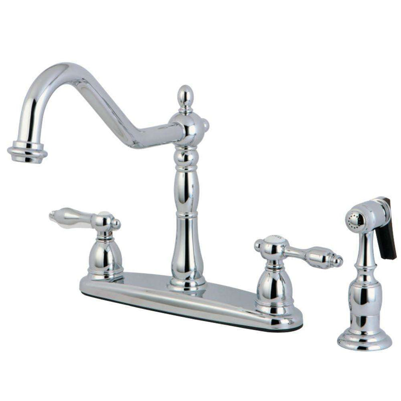 Kingston Brass KB1751TALBS Centerset Kitchen Faucet