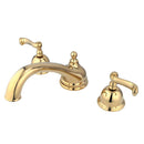 Kingston Brass KS3352FL Roman Tub Filler, Polished Brass