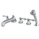 Kingston Brass KS43015AL Roman Roman Tub Filler 5 Pieces