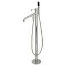 Kingston Brass KS8131DPL Paris Single Handle Freestanding