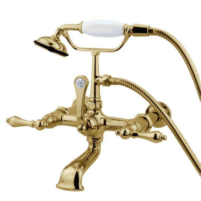 Kingston Brass CC541T2 Vintage 7" Wall Mount Tub Filler