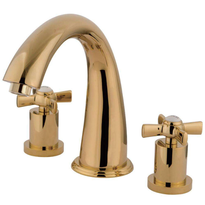 Kingston Brass KS2362ZX Roman Tub Filler, Polished Brass