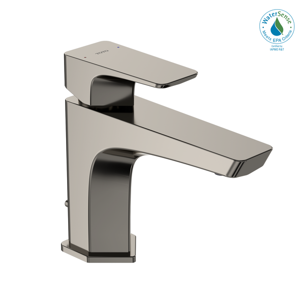 TOTO GE 1.2 GPM Single Handle Bathroom Sink Faucet with COMFORT GLIDE Technology, Polished Nickel TLG07301U#PN