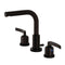 Kingston Brass FSC8955EFL in. Widespread Bath Faucet Bronze