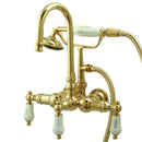 Kingston Brass CC9T2 Vintage 3-3/8" Wall Tub Filler