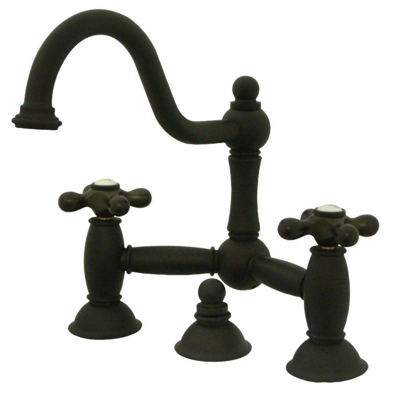 Kingston Brass KS3915AX Restoration Bath Bridge Faucet