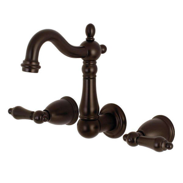 Kingston Brass KS1225AL Wall Mount Bath Faucet Bronze