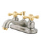 Kingston Brass GKB609AX 4 in. Centerset Bath Faucet/ Brass