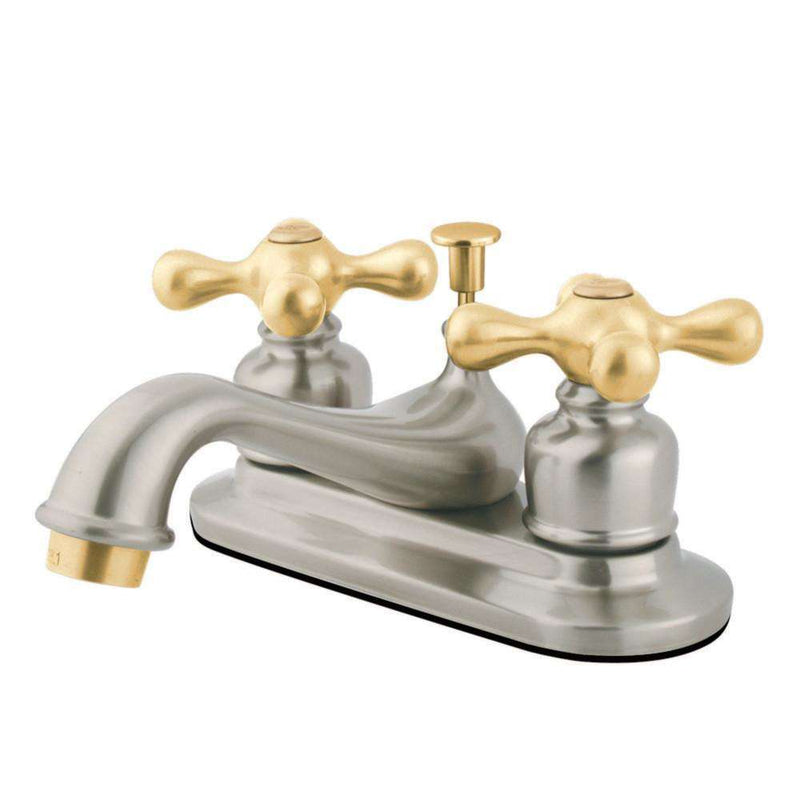 Kingston Brass GKB609AX 4 in. Centerset Bath Faucet/ Brass