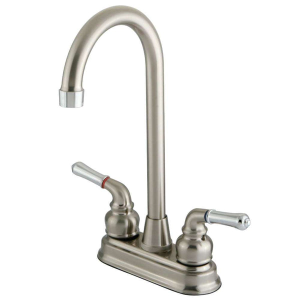 Kingston KB497 Magellan Two-Hnd 4" Centerset Bar Faucet