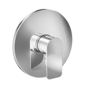 TOTO Oberon Round 7 Inch Pressure Balance Valve Shower Trim, Polished Chrome TS362P