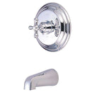 Kingston Brass KB3631AXTO Tub Only, Polished Chrome