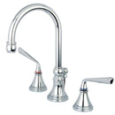 Kingston Brass KS2981ZL 8 in. Widespread Bath Faucet