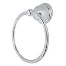 Kingston Brass BA3964C 6" Towel Ring, Polished Chrome