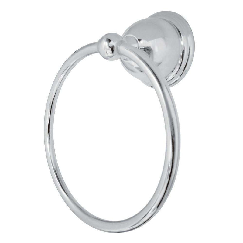 Kingston Brass BA3964C 6" Towel Ring, Polished Chrome