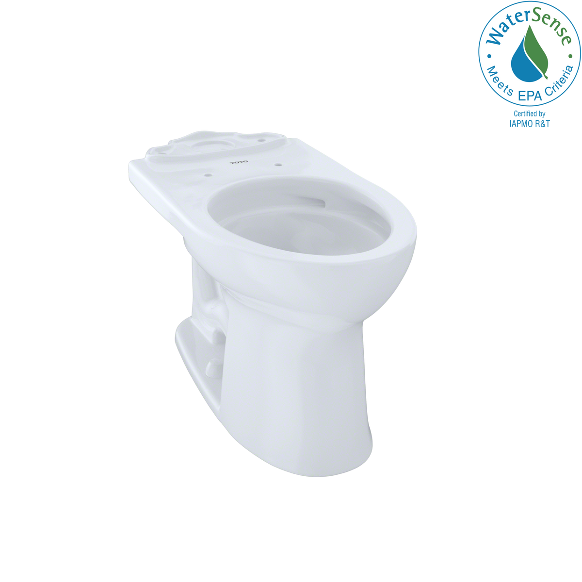 TOTO Drake II Universal Height Elongated Toilet Bowl with CEFICIONTECT, Cotton White C454CUFG#01