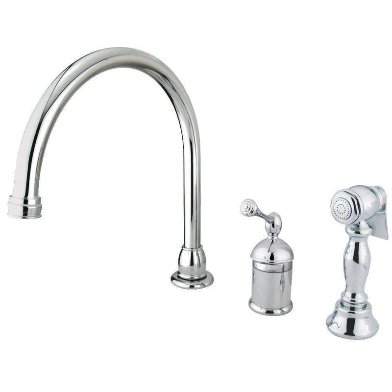 Kingston Brass KB3811BLBS Single-Handle Kitchen Faucet