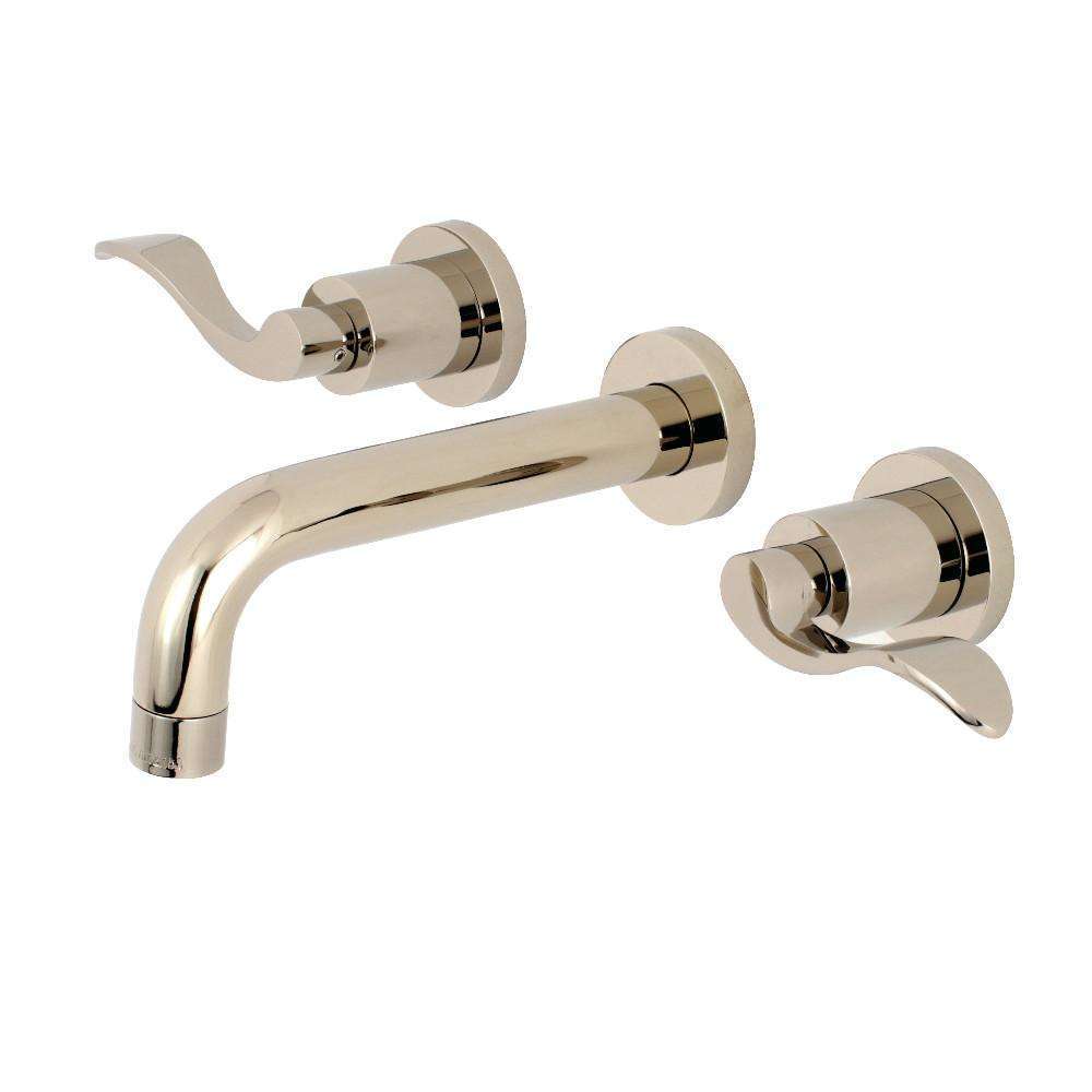 Kingston KS8126DFL NuWave 2-Hnd Wall Mount Bath F Nickel