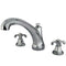 Kingston Brass KS4321TX Roman Tub Filler, Polished Chrome