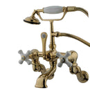 Kingston Brass CC465T2 Vintage Wall Mount Tub Filler with