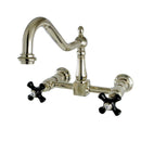 Kingston KS1242PKX Duchess 8" Wall Mount Kitchen Faucet