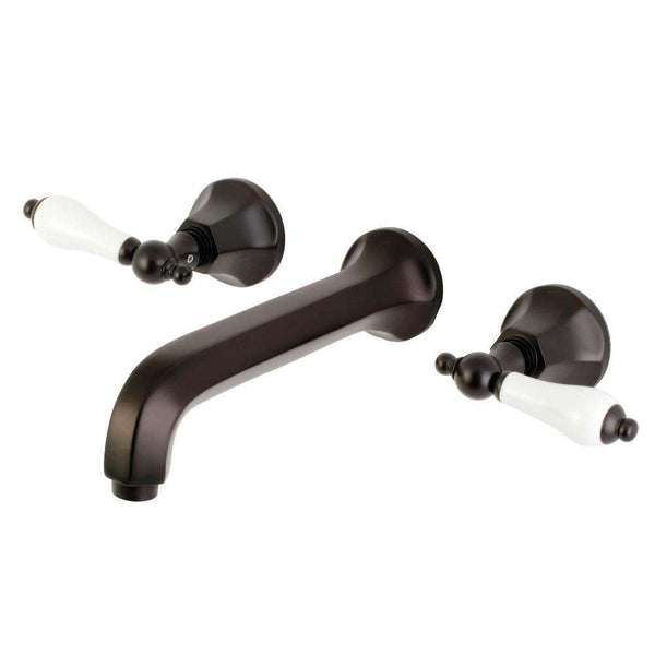 Kingston KS4125PL Metropolitan 2-Hnd Wall Mount Bath Faucet