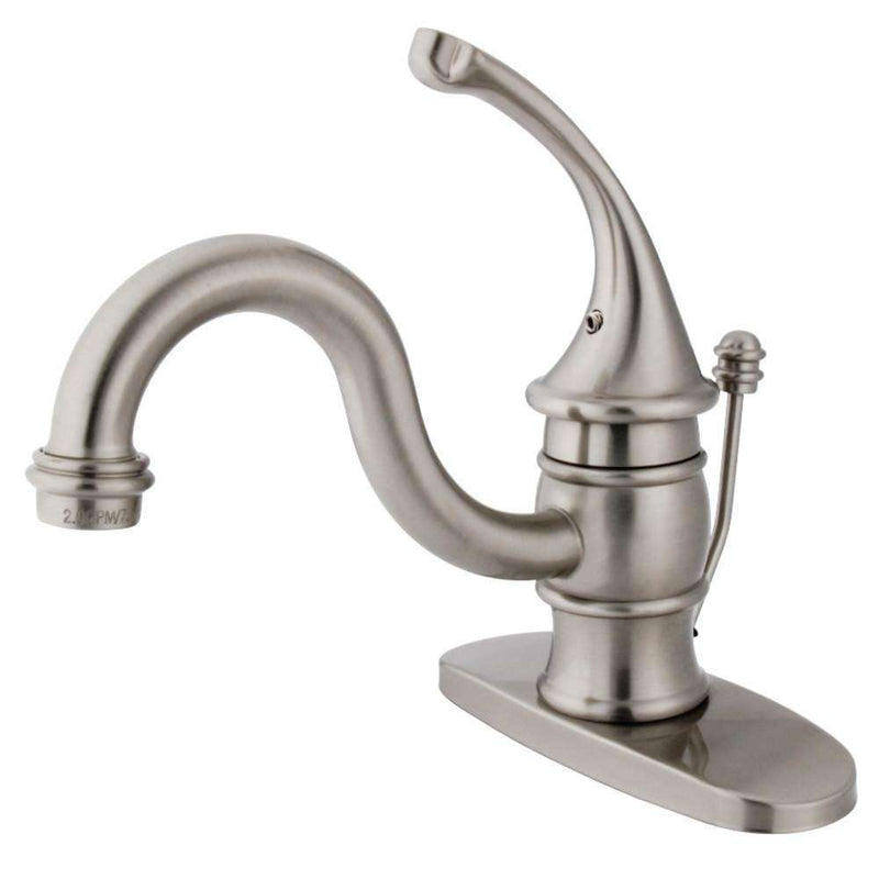 Kingston Brass KB3408GL Sg-Hnd 4 in. Centerset Bath Faucet