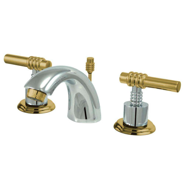 Kingston Brass KS2954ML Mini-Wsp Bath Faucet/Polished Brass