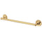 Kingston Brass BA312PB 18" Towel Bar, Polished Brass