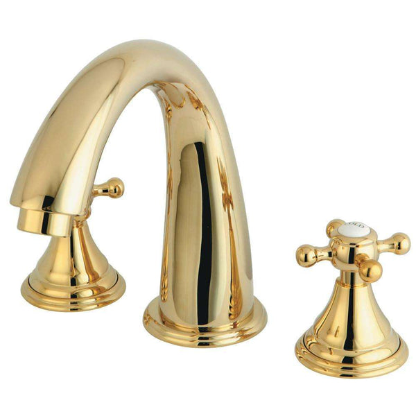 Kingston Brass KS5362BX Roman Tub Filler, Polished Brass