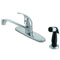 Kingston Brass KB6571LL Sg-Hnd Centerset Kitchen Faucet