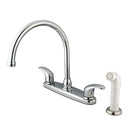 Kingston Brass KB6791LL 8-Inch Centerset Kitchen Faucet