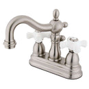 Kingston KB1608PX Heritage 4 in. Centerset Bath Faucet