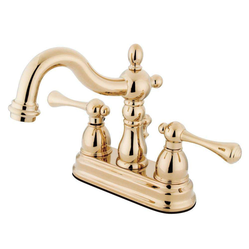 Kingston Brass KB1602BL 4 in. Centerset Bath Faucet Brass