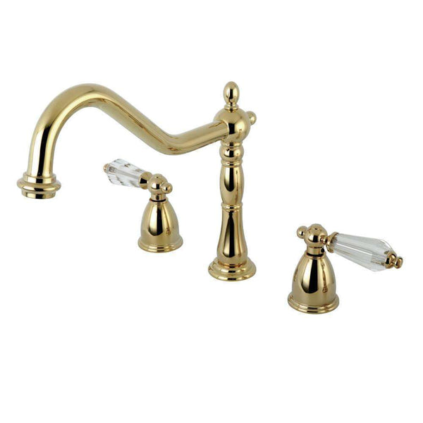 Kingston Brass KB1792WLLLS Wsp Kitchen Faucet Brass