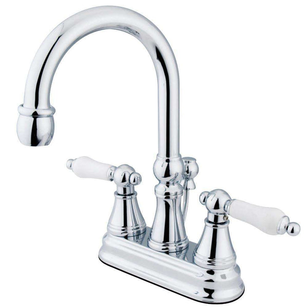 Kingston Brass KS2611PL 4 in. Centerset Bath Faucet