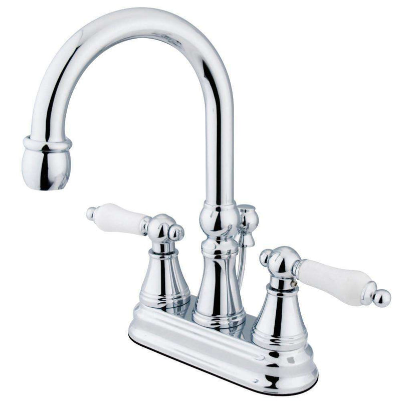 Kingston Brass KS2611PL 4 in. Centerset Bath Faucet