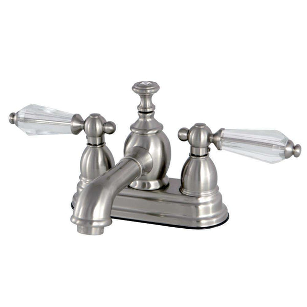 Kingston Brass KS7008WLL 4 in. Centerset Bathroom Faucet