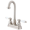 Kingston Brass KB3498PL Restoration 4" Centerset Bar Faucet