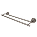 Kingston Brass BA8213SN 24" Dual Towel Bar, Brushed Nickel