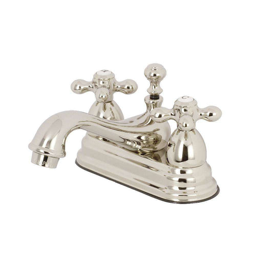 Kingston Brass KS3606AX 4 in. Centerset Bath Faucet Nickel