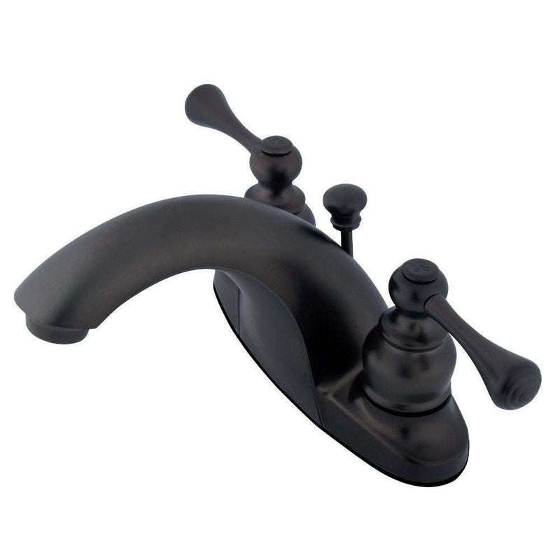 Kingston Brass GKB7645BL 4 in. Centerset Bath Faucet Bronze