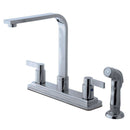 Kingston Brass KB8791NDLSP Centerset Kitchen Faucet