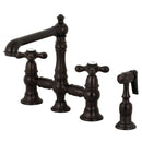 Kingston KS7275AXBS English Country 8" Bridge Kitchen Faucet