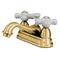 Kingston Brass KS3602PX 4 in. Centerset Bath Faucet Brass